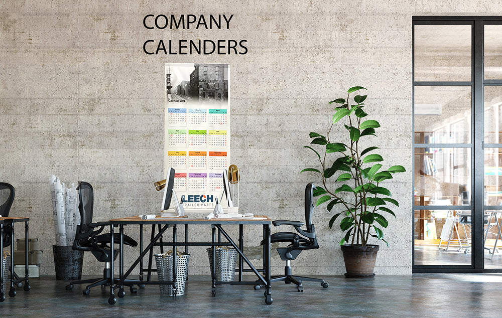 Company Branded PVC Calendars