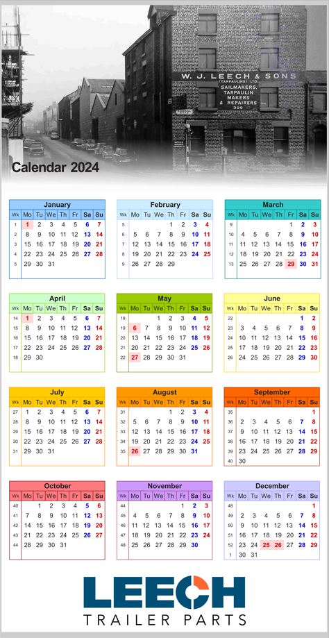 Company Branded PVC Calendars