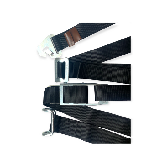5M Internal Cargo Strap with Snap Hook & Rave Hook