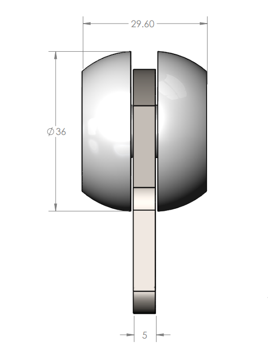 Sealed Bearing Delta Runner (NH529RBT)