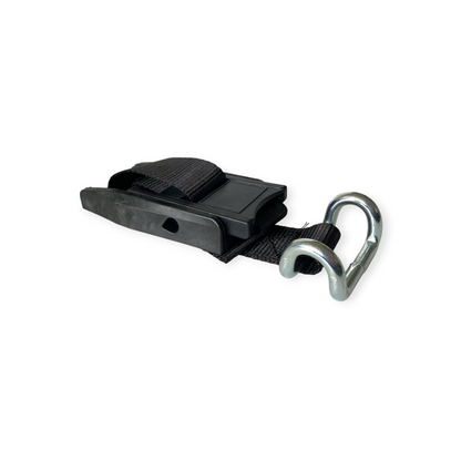 Black Plastic Euro Buckle With Strap