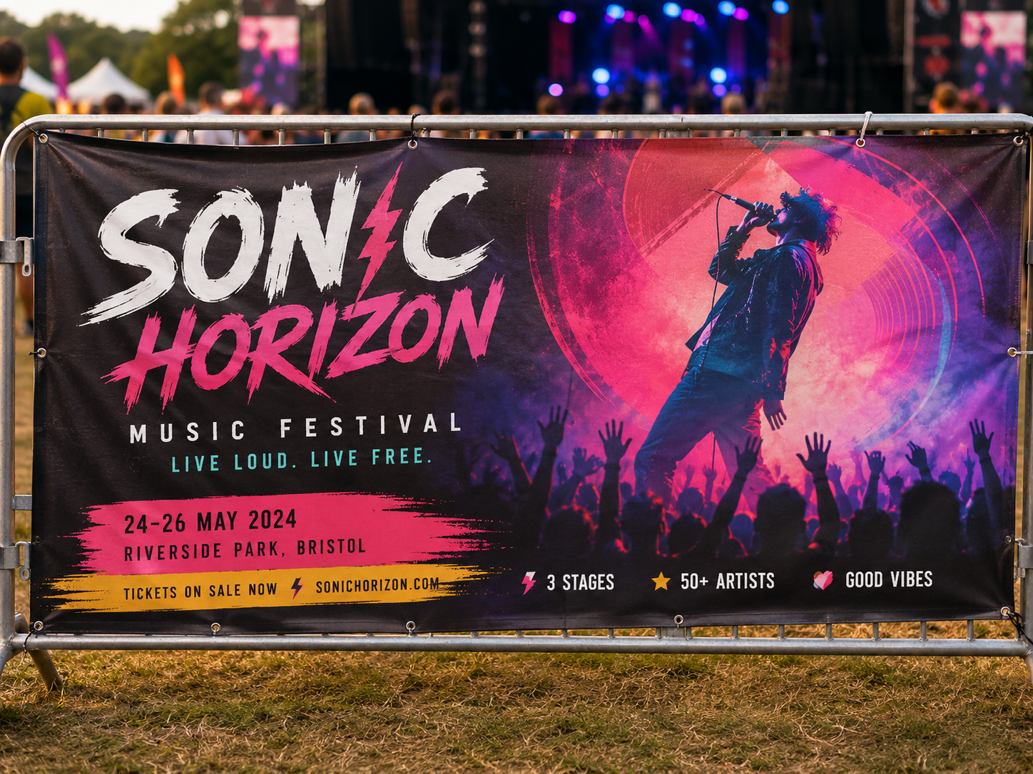 Printed PVC banner