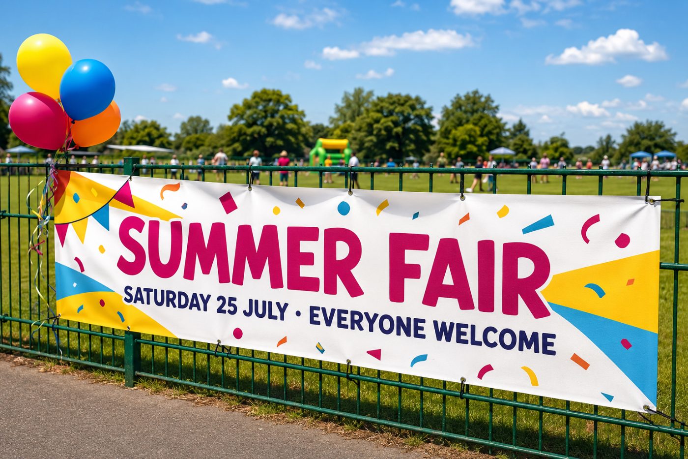 Printed PVC banner