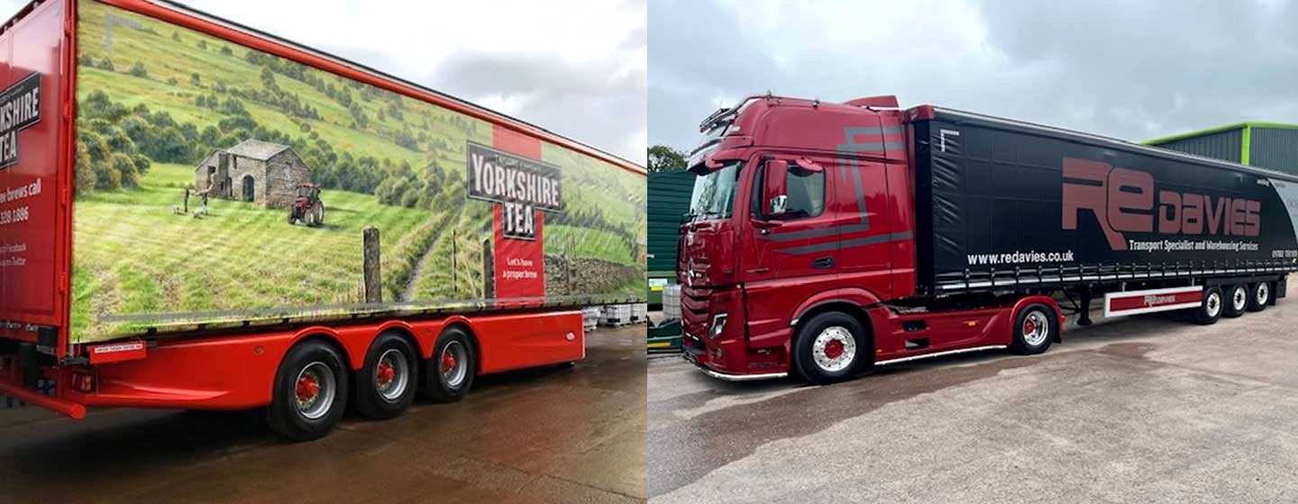 Curtain-sided trailer