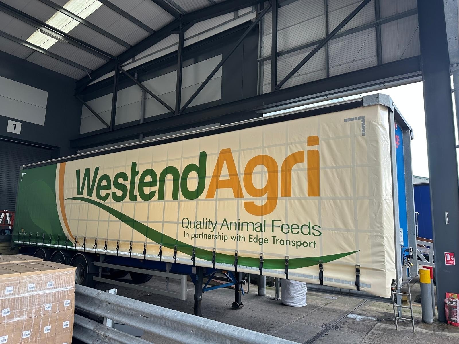 Westend Agri printed curtain side