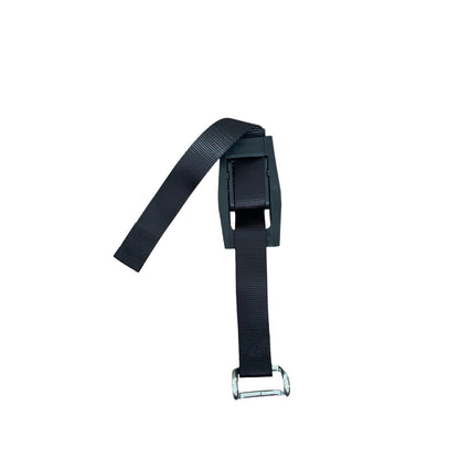 Black Plastic Euro Buckle With Strap