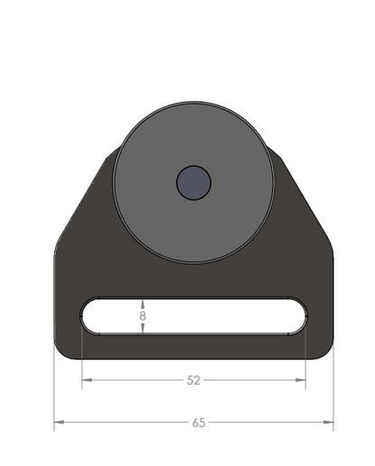 Steel Wheel Nethanger Runner With Bearings (NH528SW-BR)