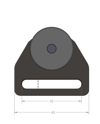 Nethanger Bracket Steel Wheel With Bearings