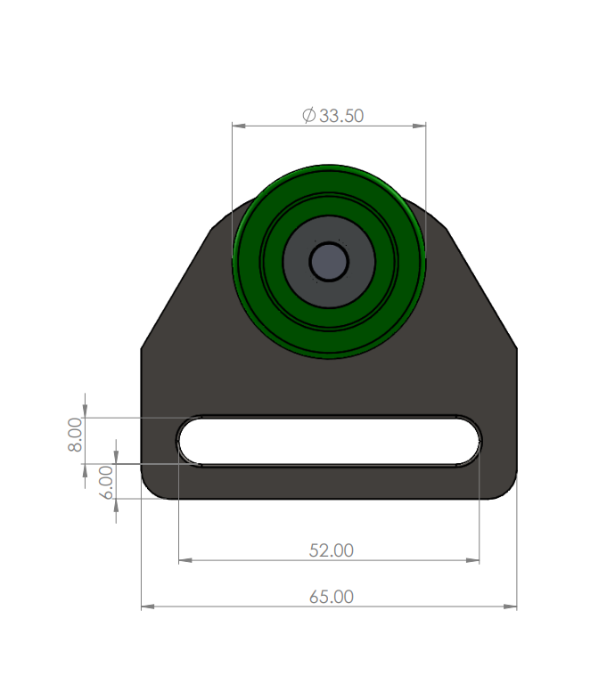 Montracon Green Single Runner 